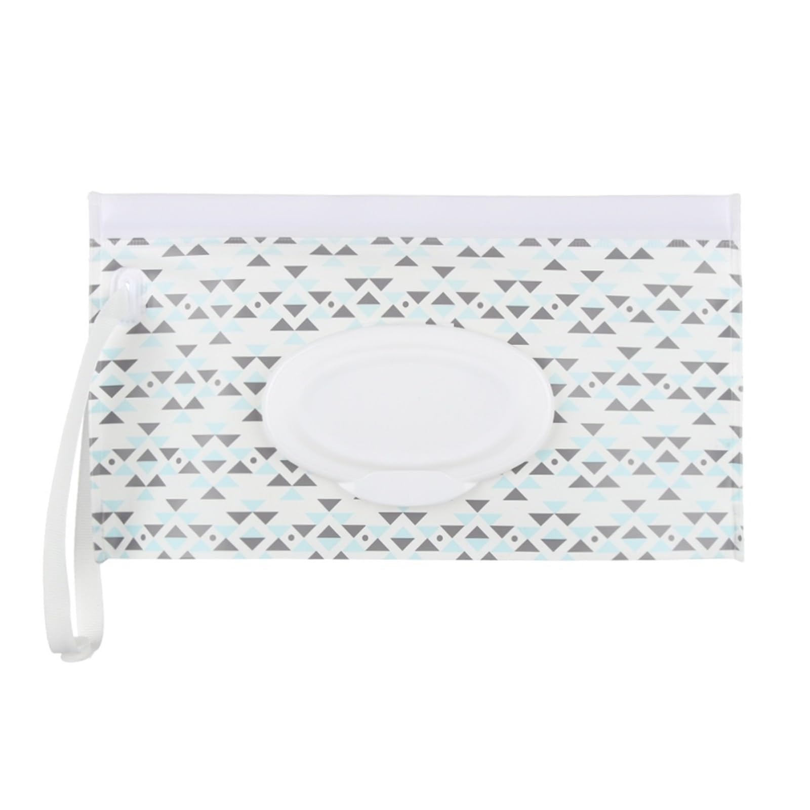 1Pc Wet Wipes Bag Portable Flip Cover Snap-Strap Cosmetic Pouch Tissue Box Outdoor Carrying Case Accessories(Style 1-15)