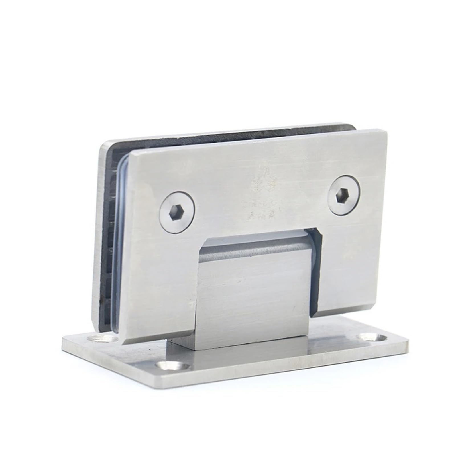 Charnière porte en verre 90° en acier inoxydable 304 durable pour rénovation