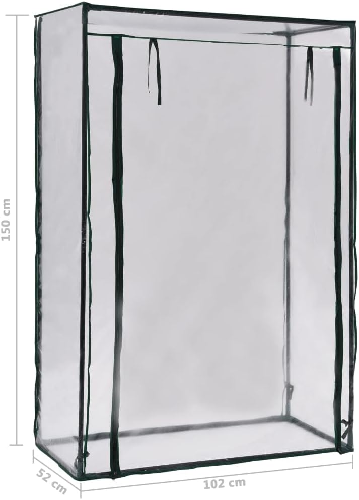 Greenhouse Green Frame and Transparent cover2,35KG