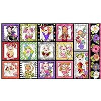 ロラライハリス♥️Ram Amazon | Loralie Designs Lady in Red 廃版柄 45cmx110cm