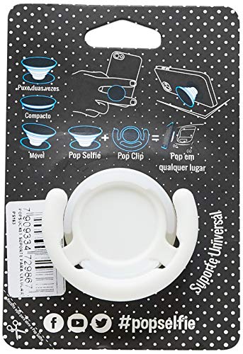 Apoio para celular - Pop Selfie - Original no Pain no Gain Ps163, Pop Selfie, 151340, Branco