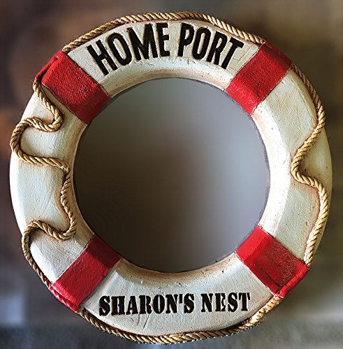 Piazza Pisano Nautical Home Port Life Ring Personalized #TOP3