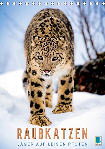 Preisvergleich Produktbild Raubkatzen: Jäger auf leisen Pfoten (Tischkalender 2021 DIN A5 hoch)