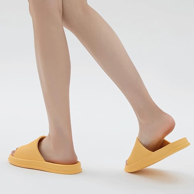 TOMYEUS Women's Slippers Sandals for Women EVA Non-Slip Indoor and Outdoor Spa Bath Pool Gym House Casual Shower Shoes Bathing Shoes
