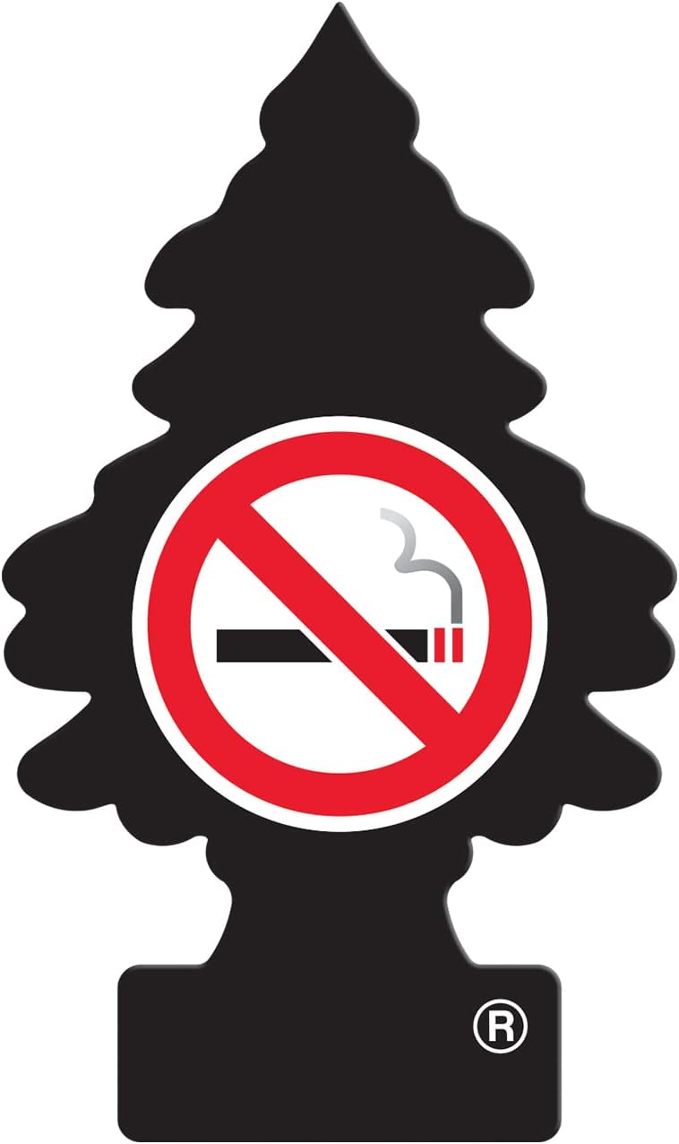 Little Trees No Smoking Air Freshener | Tree-Shaped Hanging Design | Ideal For Car, Home, Wardrobes etc | Imported from USA