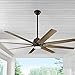 Home Decorators Collection Kensgrove 72 in. Espresso Bronze LED Ceiling Fan - With Remote