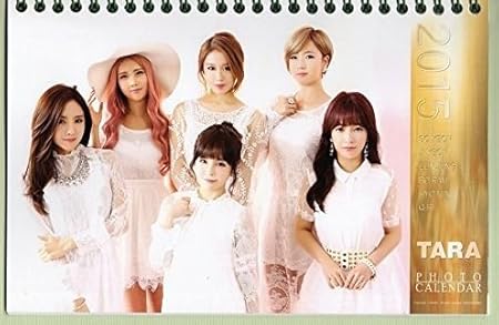 Amazon Co Jp ステッカー付 T Ara Tara ティアラ メンバー ウンジョン キュリ ジヨン ソヨン ヒョミン ボラム 15年 16年 2年分カレンダー 卓上カレンダー 祝日 日本仕様 おもちゃ