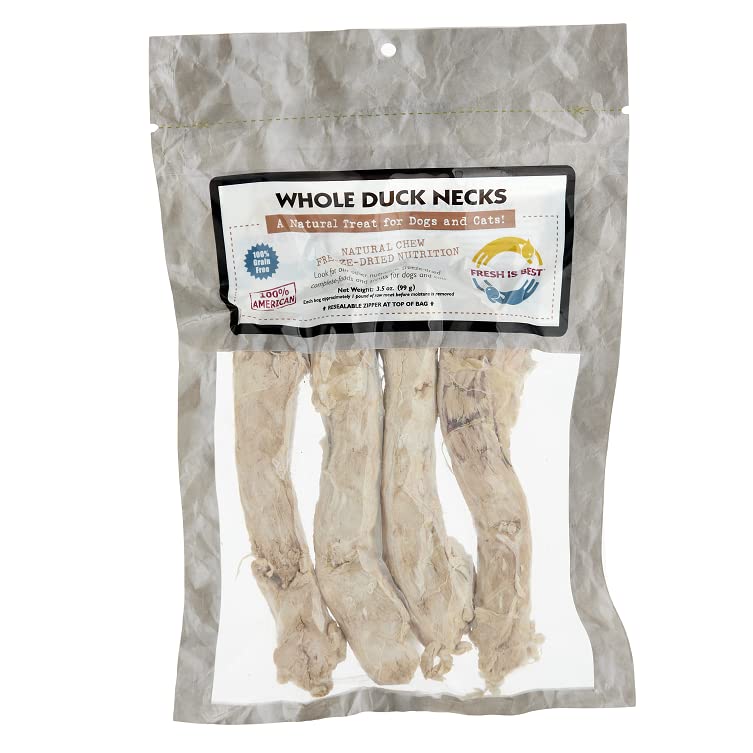 Are Raw Duck Necks Safe For Dogs