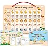 Potty Training Chart for Toddlers,Boys,Girls – Animal Design – Magnetic Sticker Chart, Waterproof Magnetic Potty Training Reward Chart, Certificate, 3 Instruction Steps, 35 Magnetic Stickers