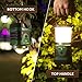 Lighting EVER 1000LM LED Camping Lantern Rechargeable, 4400mAh Power Bank, Camping Essential with 4 Light Modes, IP44 Waterproof Lantern Flashlight for Hurricane Emergency, Hiking, USB Cable Included