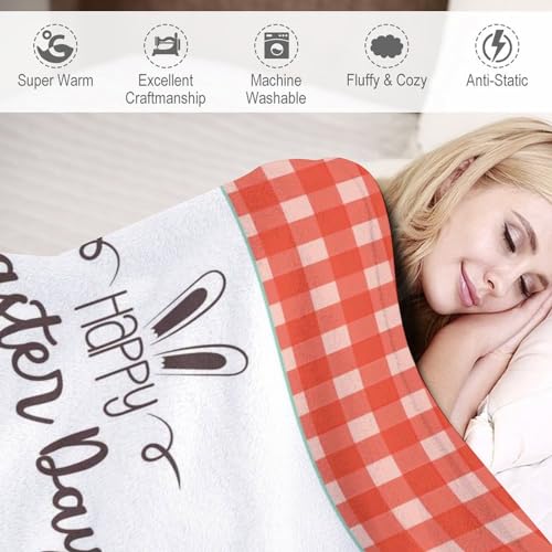Couverture de lit douce Happy Easter pour entourer vos enfants de tendresse - 5