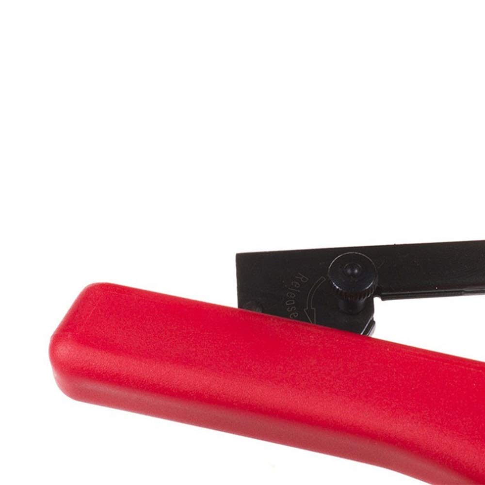 IBOWZ Crimper Plier Herramienta de crimpado de Cables Alicates de crimpado de Conector de telecomunicaciones,Alicates de crimpado de Red multifunción Herramientas de Mano portátiles Pelacables