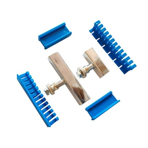 Tiardey 6Pcs Nylon Paintless Glue Puller Tabs Auto Car Paintless Dent Repair Removal Tool Kits