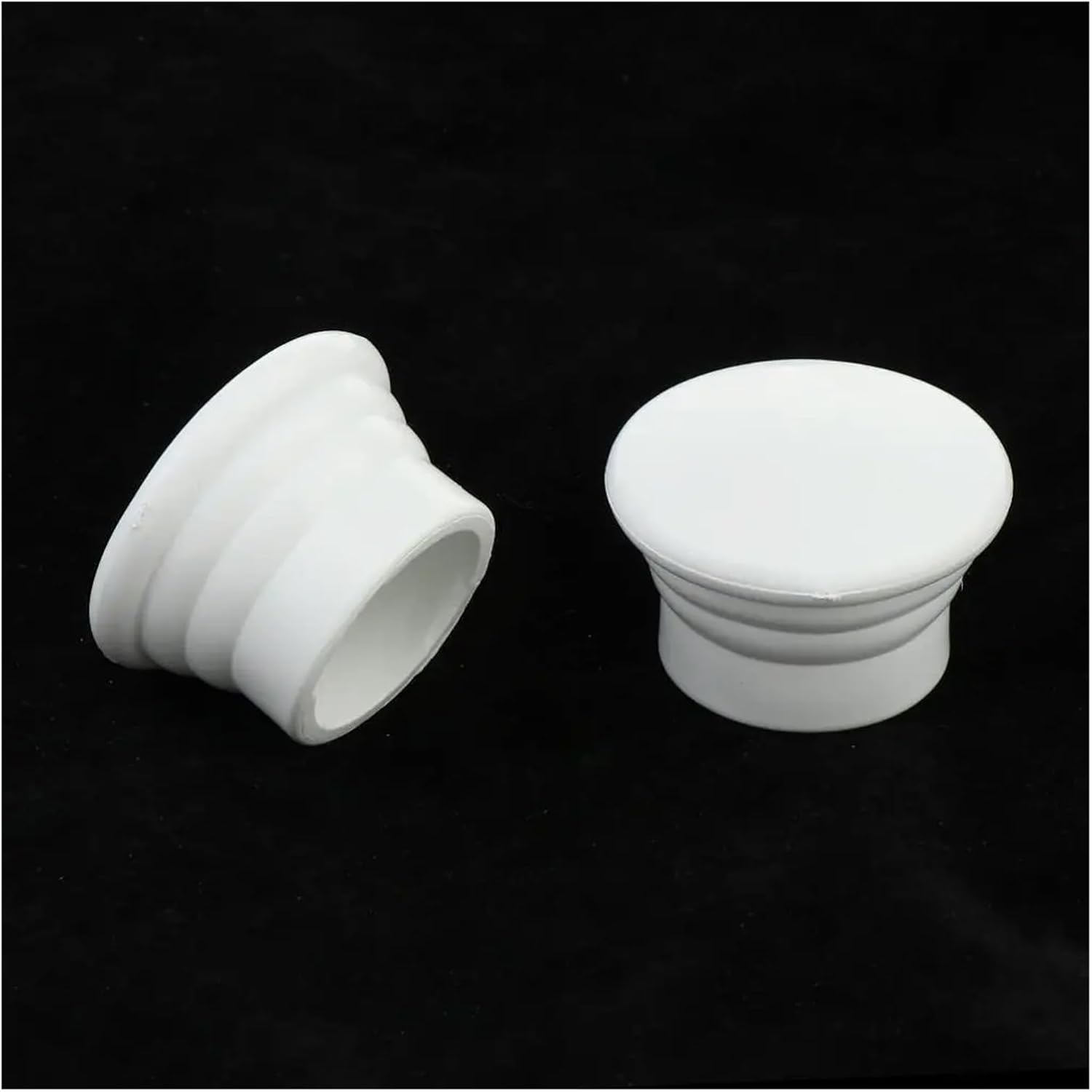 2-Pack Curtain Rod End Caps fit Diameter 28mm for