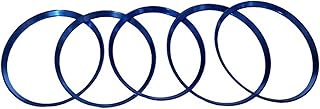 Accesorios de Interior para Mercedes A B CLA GLA 180 200 220 260, Pegatina De Salida De Aire De Aleación De Aluminio, Panel De Instrumentos, Anillo De Decoración De Salida De Aire (Color : Azul)