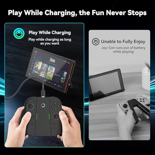 Carga magnética soporte Nintendo Switch