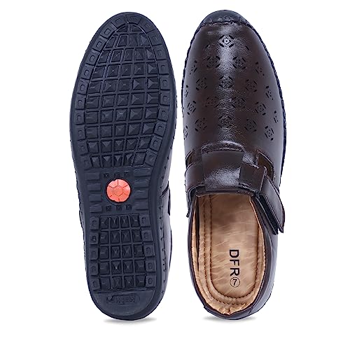 Image of DFR Ethnic Traditional Casual Loafer Sandal Juti Shoe for Men