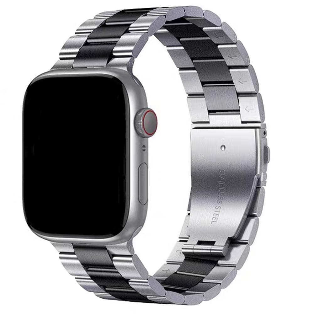 Antfly Uhrenarmband aus Metall Kompatibel mit Apple Watch Ar