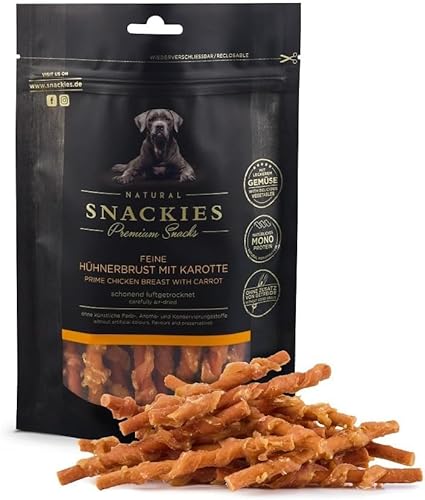 Produktbild von Snackies Hundesnack Feine Hühnerbrust mit Karotte - 400 g