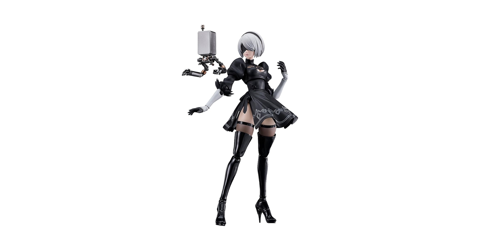 新品　1/6　２Ｂ　アクションフィギュア　ヨルハ二号B型　シームレス素体 figma 『NieR：Automata Ver1.1a』 2B(ヨルハ二号B型) (塗装済み