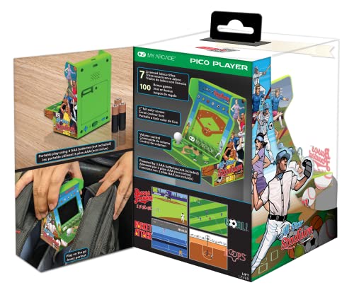 image for My Arcade All Star Stadium Pico Player- Fully Playable Portable Tiny A