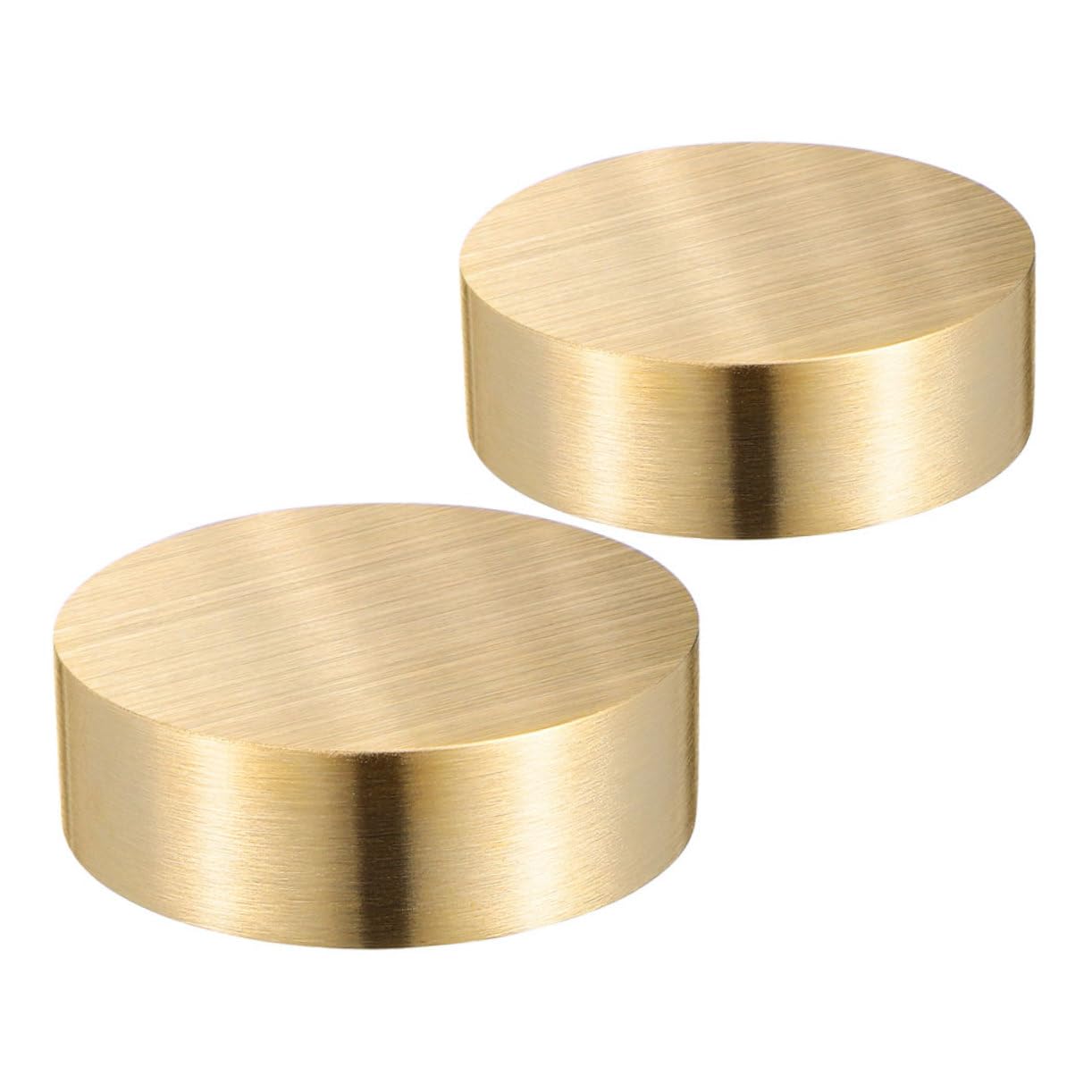 Artibetter 2stücke Runder Briefbeschwerer Aus Messing Für Kalligraphie Malerei Büro Und Zuhause Glatte Oberfläche Minimalistisches Design