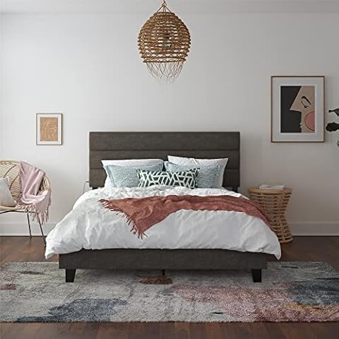 REALROOMS Paloma Upholstered Bed Cover