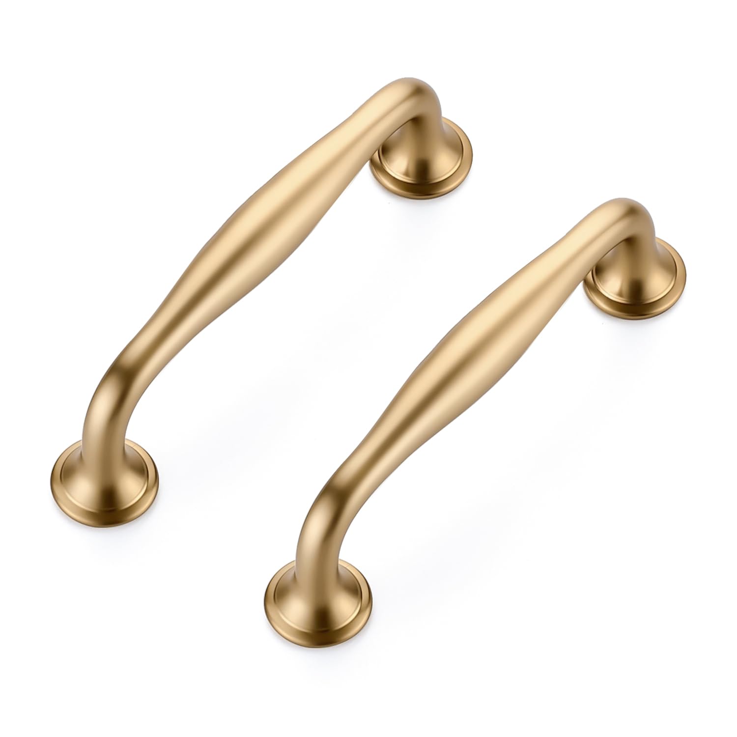 Ravinte 10 Pack 5 Inch Champagne Bronze Kitchen Cabinet Handles Solid Zinc Alloy Cabinet Pulls Cupboard & Drawer Handles — view 31