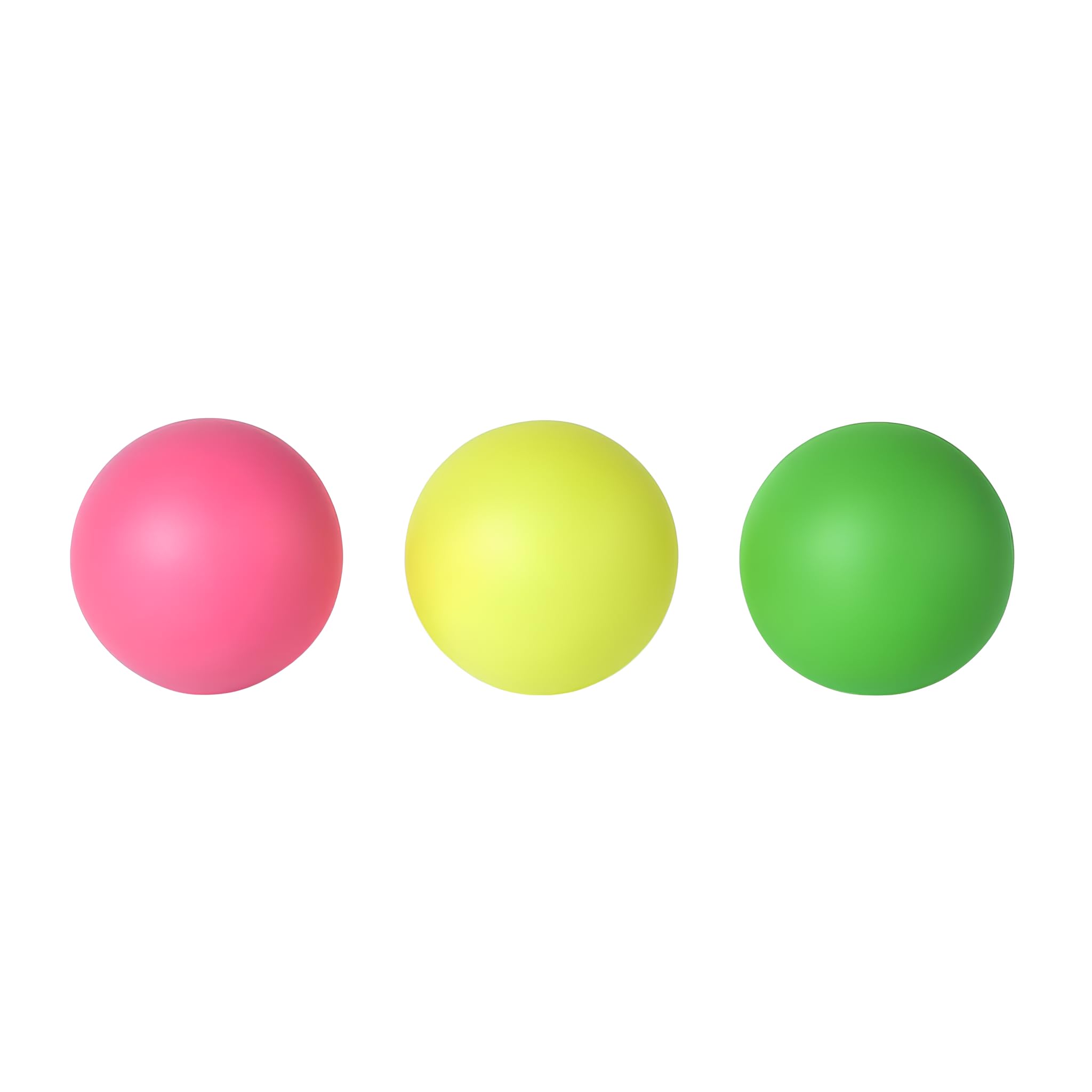 Palline per Racchettoni Spiaggia Set 3 Palline Beach Tennis Racchette Spiaggia Squash Pallina Ricambio 3 Pezzi per Racchettoni Colorate Ricambio Estate per Racchette Giardino Padel Bambini Adulti