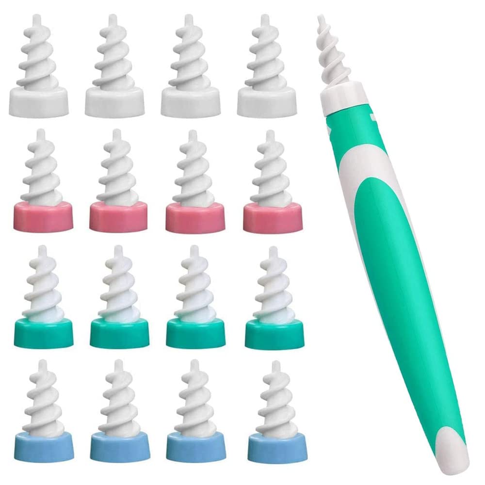 Buy QGrips Earwax Removal Tool, Soft Silicone Spiral and Safe Earwax