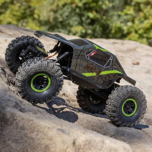 Axial 1/24 AX24 XC-1 4WS 4X4 RTR Brushed Rock Crawler (Battery & Charger Included), Green – Ansicht 2