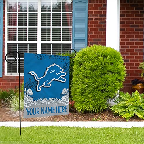 Image of Rico Industries NFL Standard /Primary Personalized 13 inch x 18 inch Double Sided Garden Flag