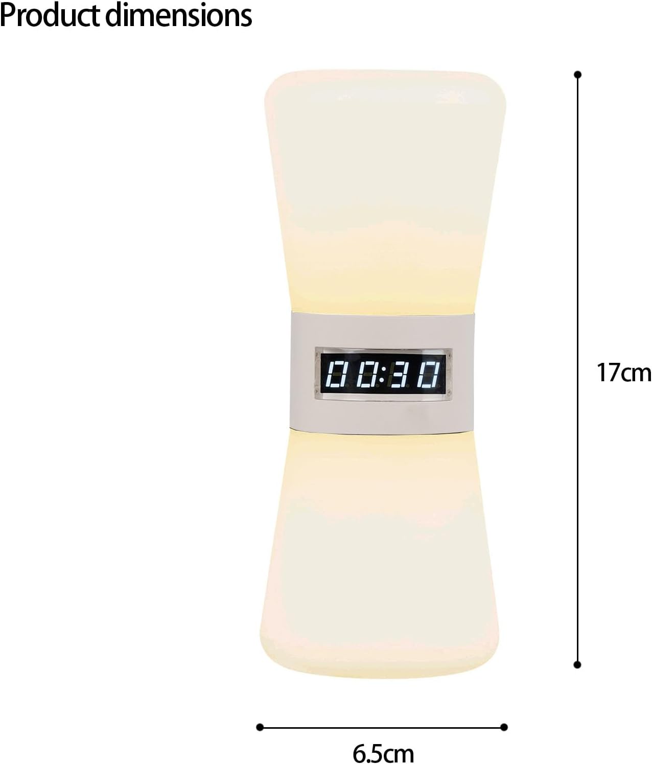 充電式LED砂時計タイマー ノイズレス 視覚カウントダウンデバイス 時間管理ツール キッチン エッセンシャル モダン 砂時計 カウン