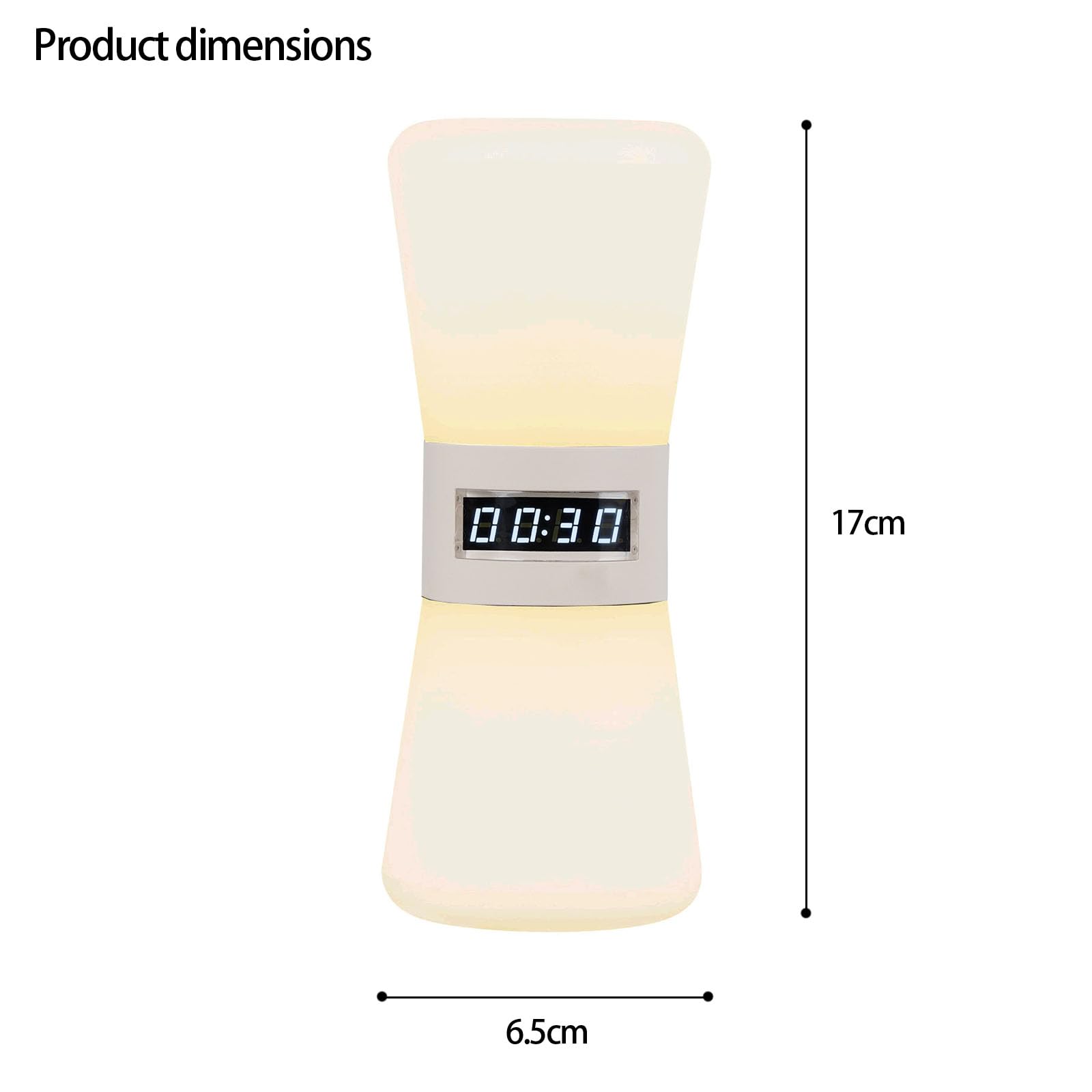 Temporizador de Reloj de Moderno, LED Visual, Seguimiento del, Dispositivo Recargable silencioso, Temporizador para, Cocina y Dormitorio, Reloj de Digital silencioso
