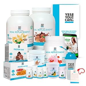 Sure You Can! All-in-One Equipment with Meal Substitute Shakes, Aloe Vera Drink Combine, Fiber Shake Mixer, Protein Snacks, Dietary supplements – Full Wellness Equipment w/ Shaker, Exercise & Diet Information