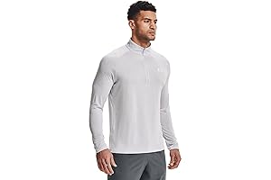 Under Armour Tech 2.0 Mens Long Sleeve Zip T-Shirt