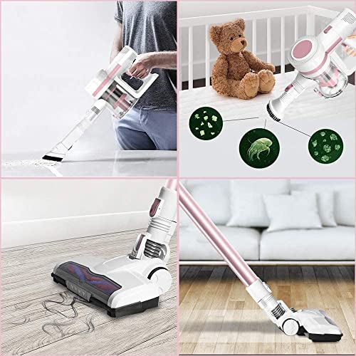 GREATOYAR-Aspirador-Inalambrico-Aspirador-de-Escoba-Aspirador-de-Mano-Ligero-3-en-1-Succion-Potente-17-Kpa-Motor-sin-escobillas-250W-LED-Tactil-para-Alfombra-Coche-Mascotas-Casa