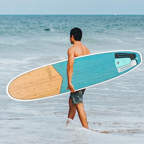 Rokia R 3 Pieces Surfboard Traction Pad EVA foam Surf Traction Pad with 3M Adhesive Non-Slip Sup Deck Pad Fit for Surf Tail Pad Fish, Surfboards, Skimboard, Longboard, Shortboard (B) - Thumbnail 5