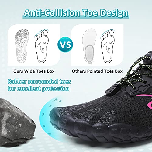 Image of ziitop Water Shoes for Men Women Beach Barefoot Swim Rock Climbing Pool Shoes Socks, Anti-Slip Breathable Quick Dry Lightweight Slip-on, Outdoor Sport Hiking Walking Boating Fishing Diving Surfing
