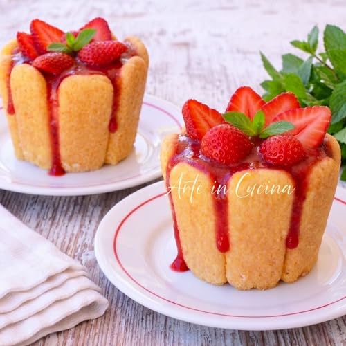 CHARLOTTE alle FRAGOLE al cucchiaio