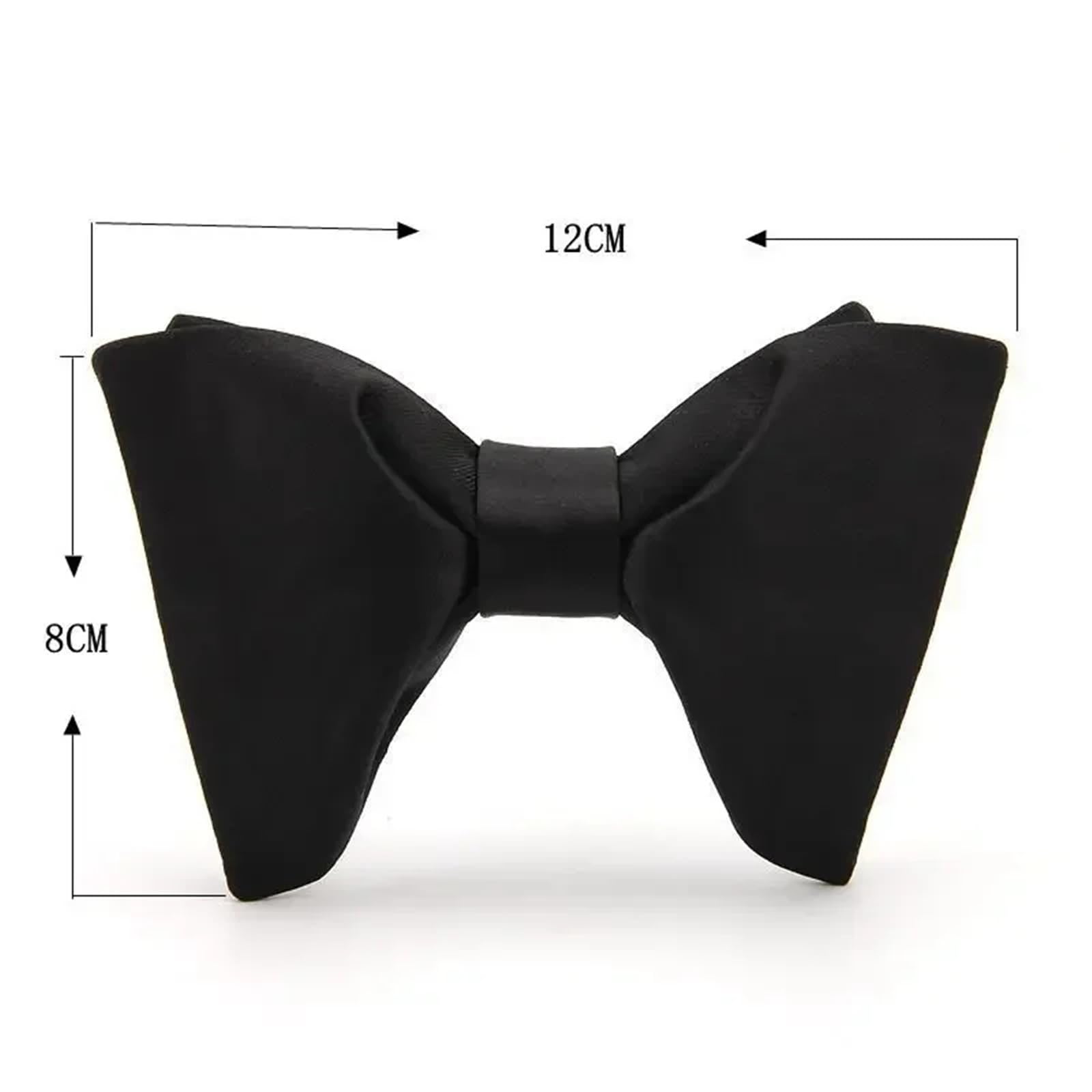 Papillon Pre-legati for Uomo Cravatte a Farfalla Tinta Unita Matrimonio Sposo Festa Banchetto Abito Colletto della Camicia Accessori(Blue 1)