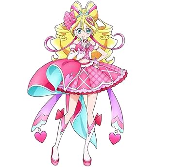 【制作サンプル】キミとアイドルプリキュア キュアズキューン コスプレウィッグ キミとアイドルプリキュア プリルン Purirun キュアズキューン