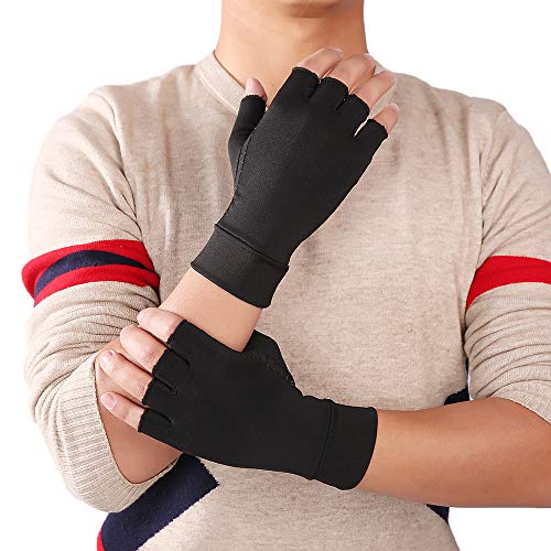 Sangmei Luva de terapia de compressão Bracelete de suporte de pulso Anti-reumatismo Saúde Luvas de a