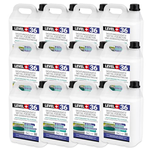 Mastic liquide 60 l d'additif de mortier pour chape de ciment Plastificateur RM36