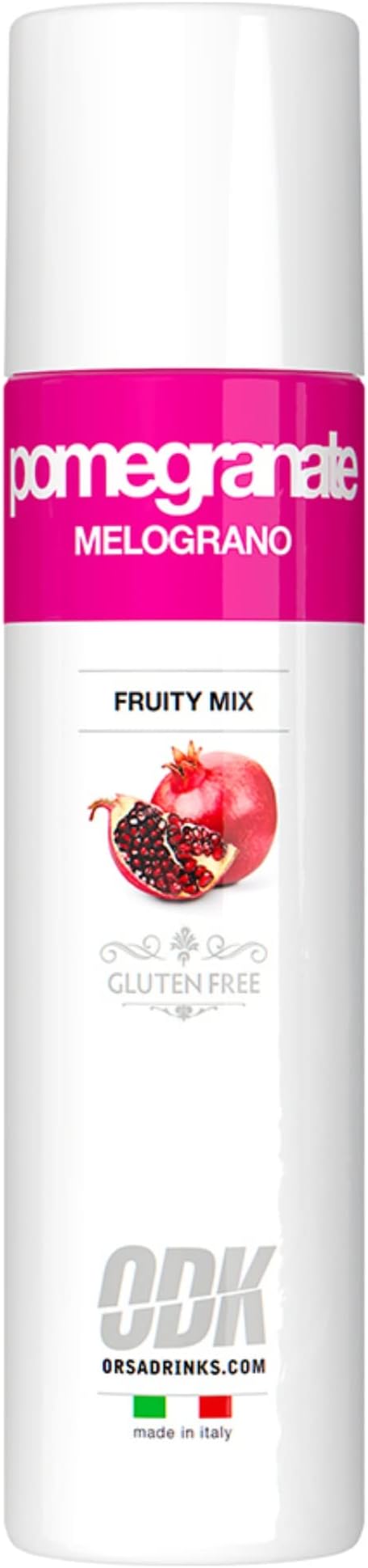 Pomegranite Puree Infused Fruit Syrup - Cocktails, Cooking, Baking and Desserts - 75cl