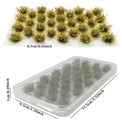 Woohome 32 PCS Miniature Grass Cluster - Image 3