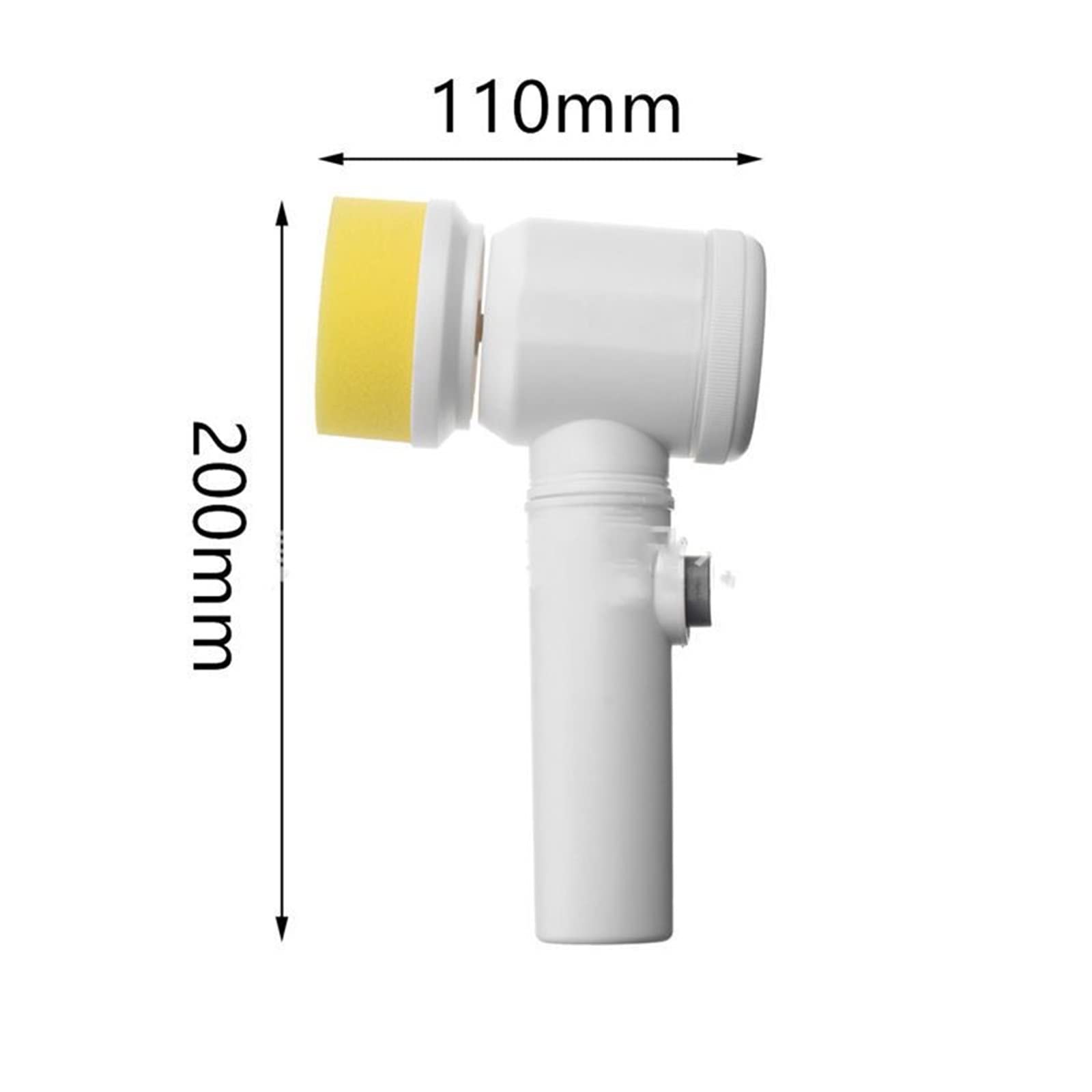 Producto duradero para uso industrial Cepillo de limpieza eléctrico, cepillo recargable for lavabo de baño, cepillo de esponja for pulir, cepillo de limpieza for baño, cepillo for lavar zapatos de 3,7