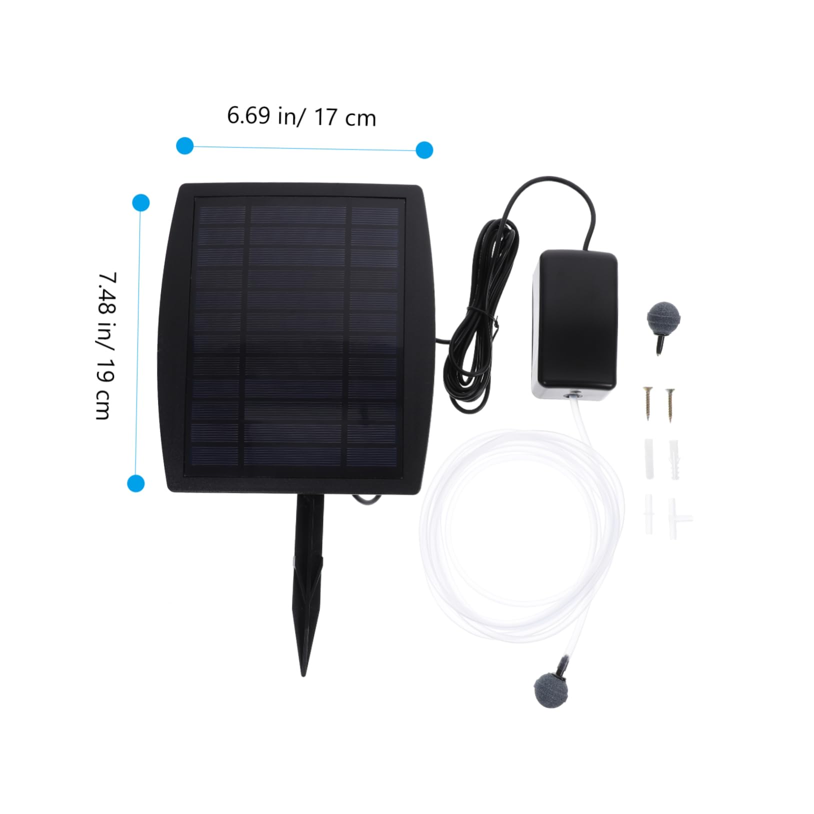 Bsv-ap005 Solar Aquarium Sauerstoffpumpe 3.7v 1800mah