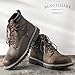 Benchmark Waxed Kevlar Boot Laces - Made in USA - Heavy Duty 100% Spun Kevlar Shoe Laces for Work or Hiking - 1 Pair (54 Inches, Dark Brown)