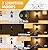 Lamomo Motion Sensor Outdoor Lights, Upgrade Dusk to Dawn Exterior Light Fixture Wall Mounted, 100% Anti-Rust Aluminum Waterproof Porch Lights for Patio Front Door Garage